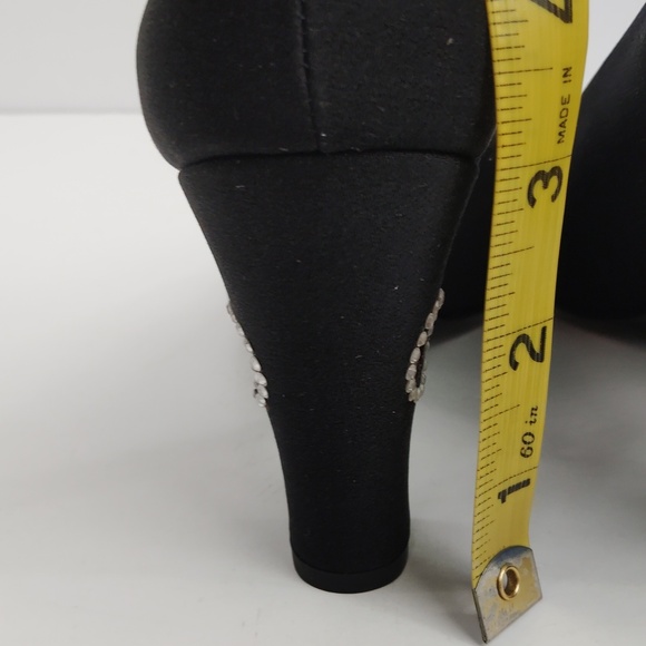 Vintage Stuart Weitzman Heels With Rhinestone Detailing - Picture 8 of 15